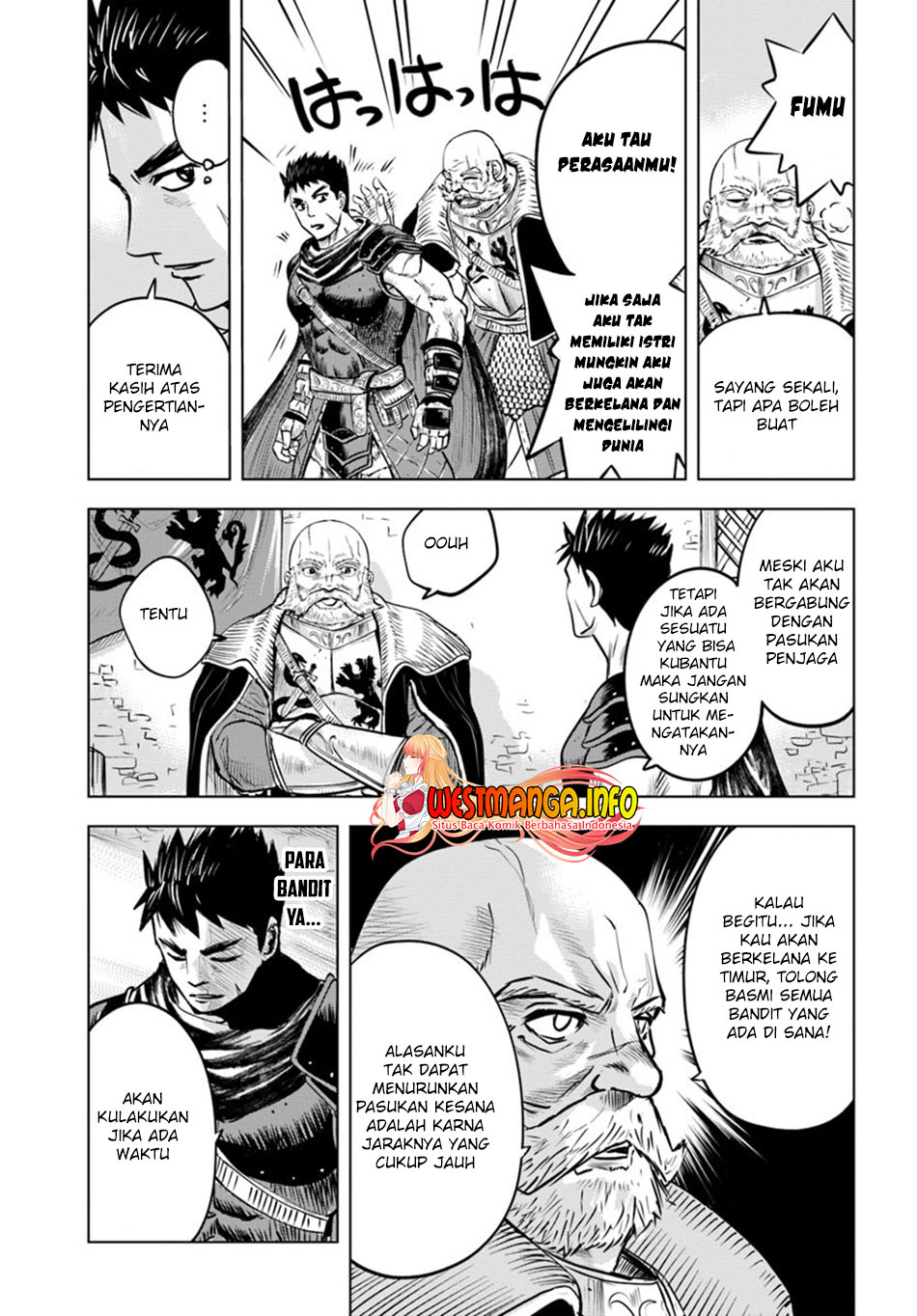 Oukoku E Tsuzuku Michi Chapter 06.2 Bahasa Indonesia